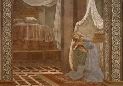 Annunciation of S. Martino by Sandro Botticelli